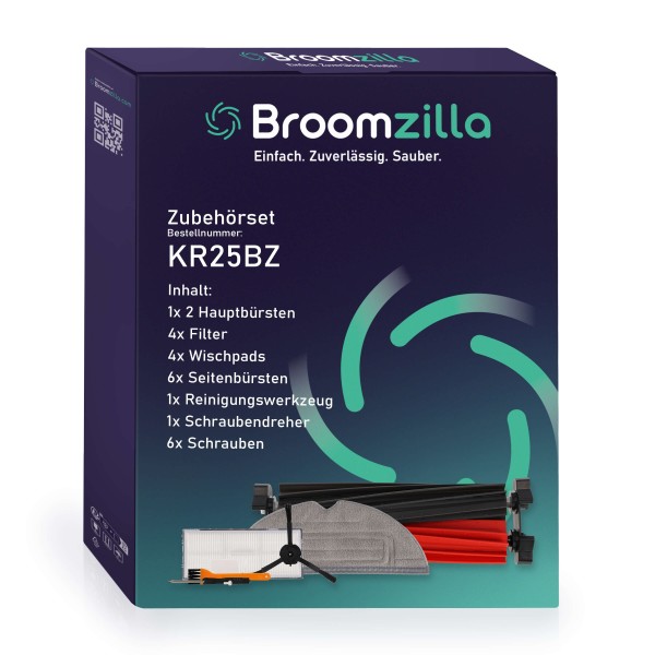 Broomzilla Zubehörset kompatibel zu Roborock S8 Serie