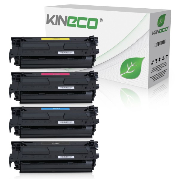 4 Toner kompatibel zu HP CF360X-CF363X XL