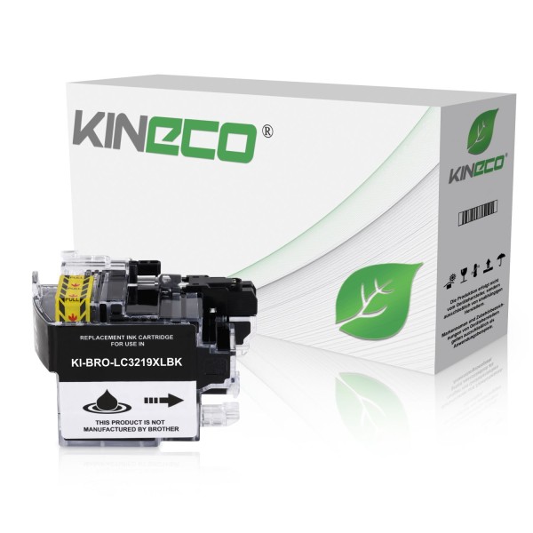 Tintenpatrone kompatibel zu Brother LC-3219XLBK XL Schwarz
