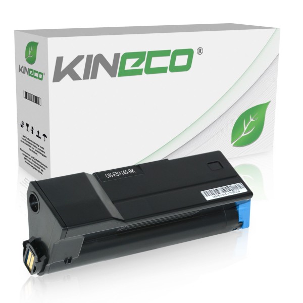 Toner kompatibel zu OKI ES4140 43979223 XL Schwarz