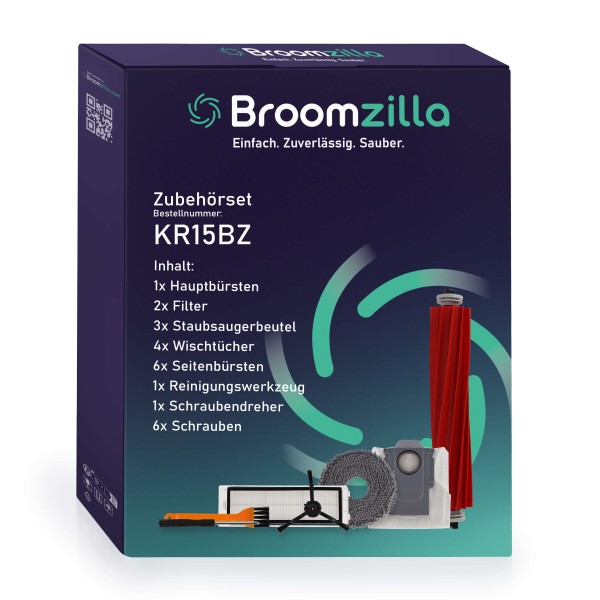 Broomzilla Zubehörset kompatibel zu Roborock P10/Q Revo