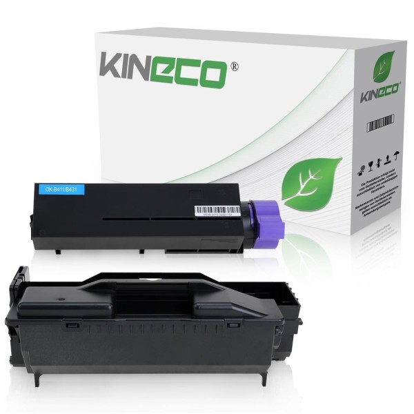 Kineco Multipack Toner mit Trommel OKI B411 B431