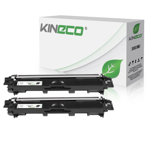 2 Toner kompatibel zu Brother TN-242BK XL Schwarz