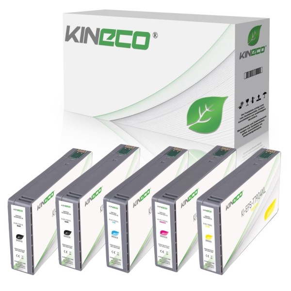 Kineco Multipack 2 Patronen Epson T7901-T7904 2xbk 1xcmy