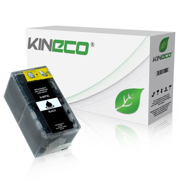 Tintenpatrone kompatibel zu HP 907XL T6M19AE XL Schwarz