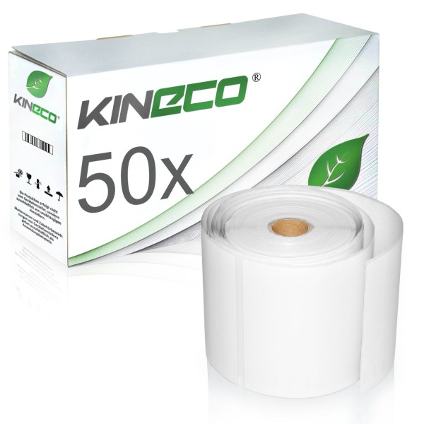 50x Etiketten kompatibel zu Dymo S0904980, 104mm x 159mm