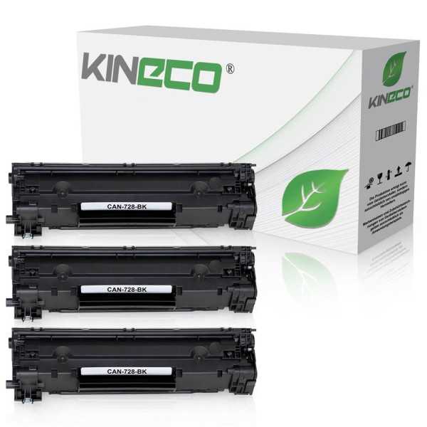 Kineco Multipack 3 Toner Canon 728