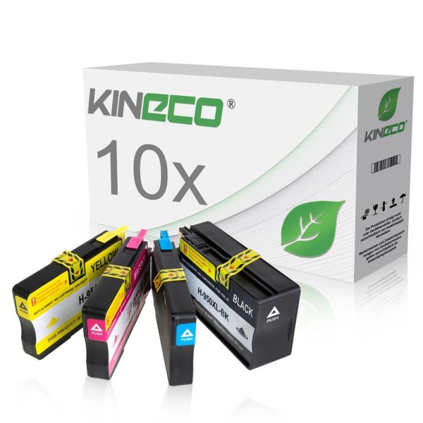 Kineco Multipack Patronen HP 950XL 951XL 4xBK 2xC,M,Y