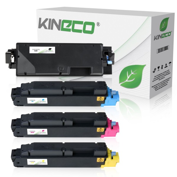 4 Toner kompatibel zu Kyocera TK-5150 XL