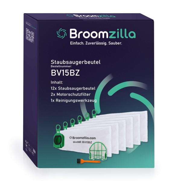Broomzilla Staubsaugerbeutel kompatibel zu Vorwerk Kobold VB100/FP100
