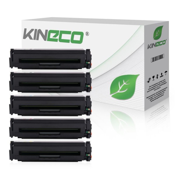 Kineco Multipack 5 Toner für Canon Cartridge 046H