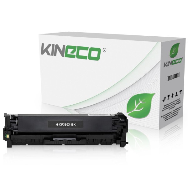 Toner kompatibel zu HP 312X CF380X XL Schwarz