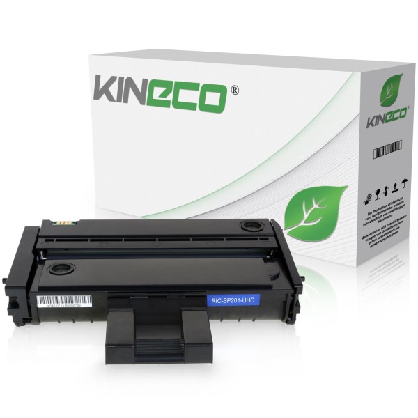 Toner kompatibel zu Ricoh Aficio SP 201 TYPESP201HE 407254 XXL Schwarz