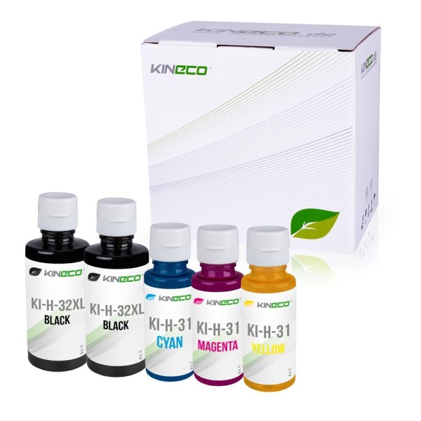 Kineco Multipack 5 HP Tintenpatronen 32XL / 31