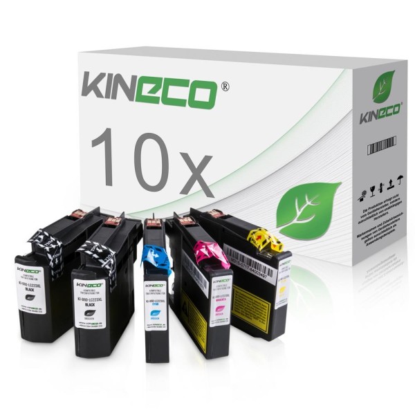 Kineco Multipack 10 Patronen Brother LC223