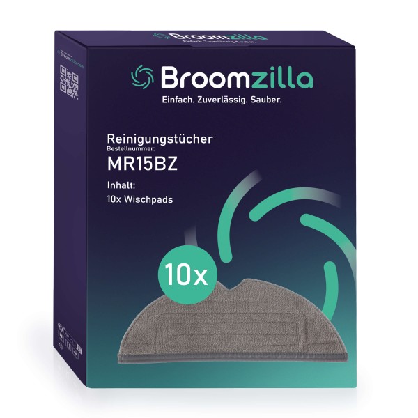 Broomzilla Reinigungstücher kompatibel zu Roborock S8/S7/Q7