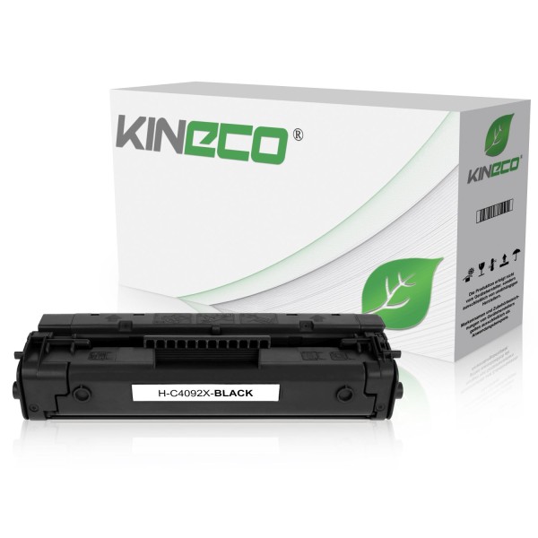 Toner kompatibel zu HP 92X C4092X XL Schwarz