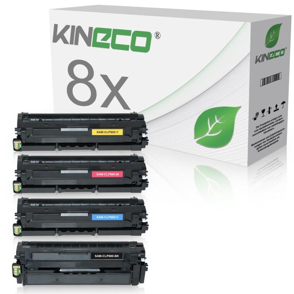 Kineco Multipack 8 Toner Samsung CLP680 2-2