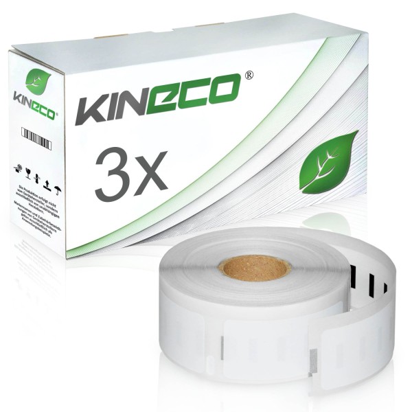 3 Etiketten Dymo 11352 S0722520 25x54mm