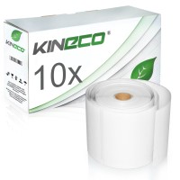 10x Etiketten kompatibel zu Dymo S0904980, 104mm x 159mm