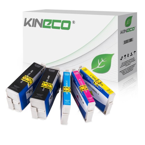 Kineco Multipack 5 Patrone Epson T3581-T3584