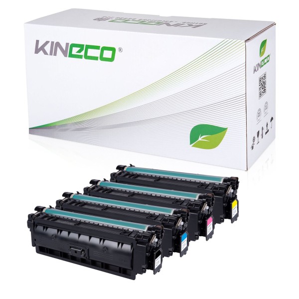 Kineco Set 4 Toner kompatibel zu HP W2120A-W2123A