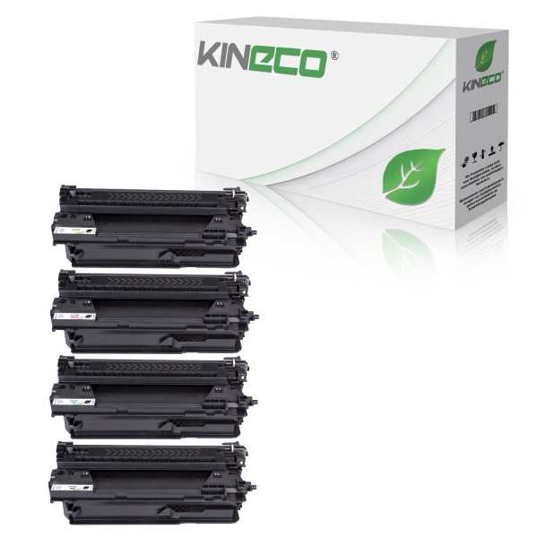 4 Toner kompatibel zu HP CF450A-CF453A XL