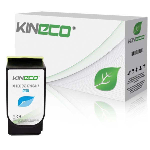 Kineco Toner kompatibel zu Lexmark CS317 CS417 71B0020 c