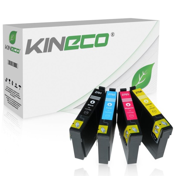 Kineco Multipack 4 Patronen Epson T2701 - T2704 1-1-1-1