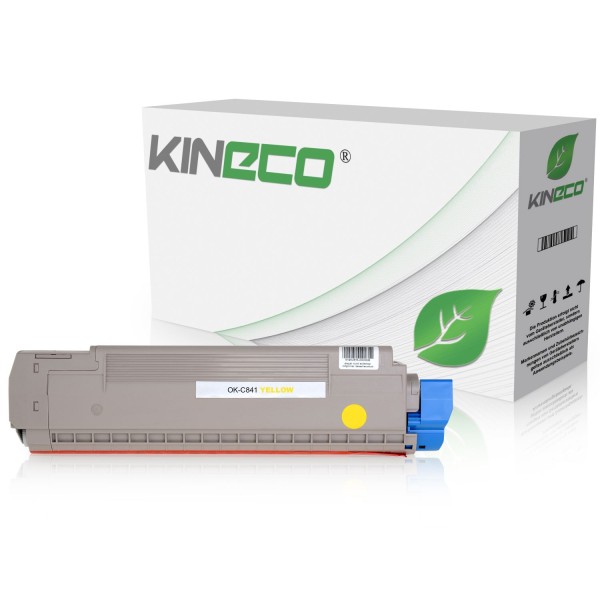 Toner kompatibel zu OKI C841 44844505 XL Yellow