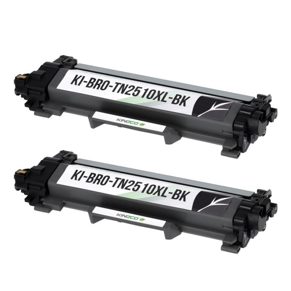 Kineco Multipack Set 2 Toner Brother TN2510XL bk KKI8220