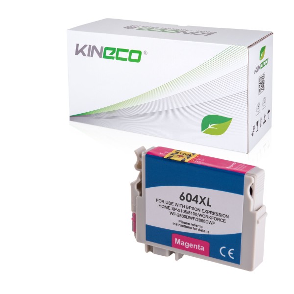 Tintenpatrone kompatibel zu Epson 604XL C13T10H34010 XL Magenta