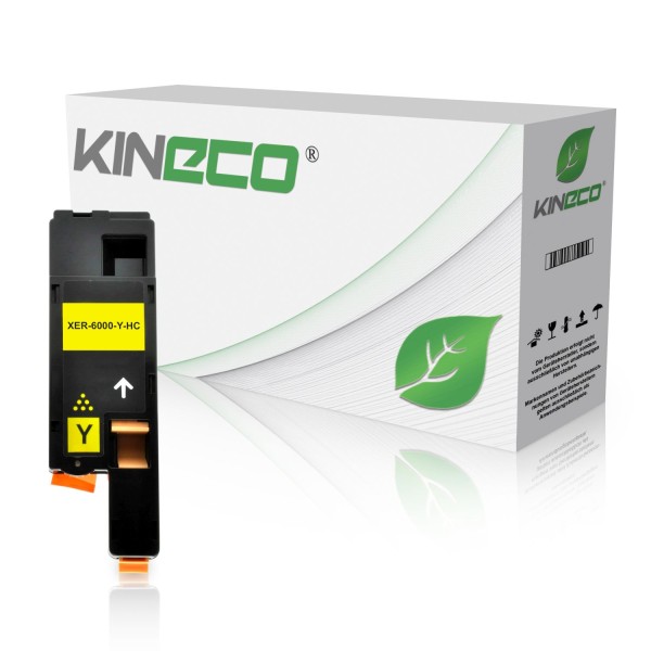 Kineco Toner kompatibel zu Xerox Phaser 6000 106R01629 y