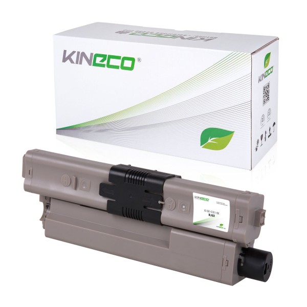 Toner kompatibel zu OKI C301 C321 44973536 XL Schwarz