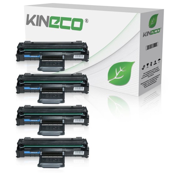 Kineco Set 4 Toner kompatibel zu Samsung ML1640 4xbk