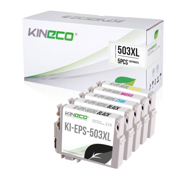 Kineco Multipack Epson 5 Tintenpatronen 503XL KKI8120