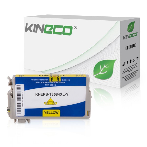 Tintenpatrone kompatibel zu Epson Pro WF4720 35 C13T35844010 XL Yellow