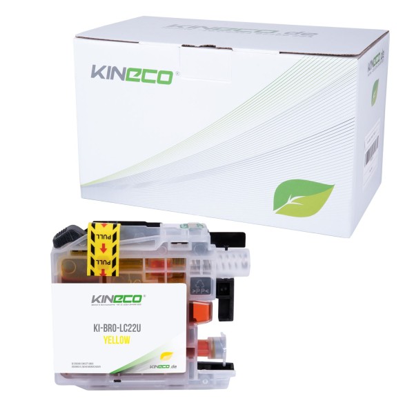 Kineco Patrone kompatibel zu Brother LC22U y