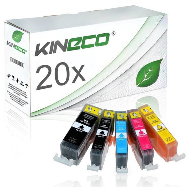 Kineco Multipack Canon 20x PGI525/CLI526