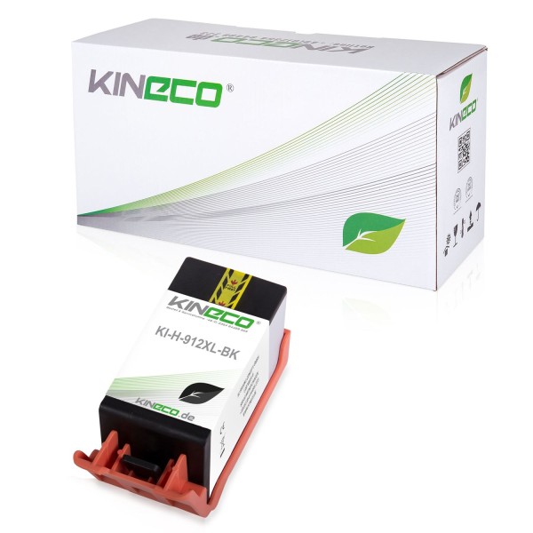 Tintenpatrone kompatibel zu HP 912XL 3YL84AE XL Schwarz