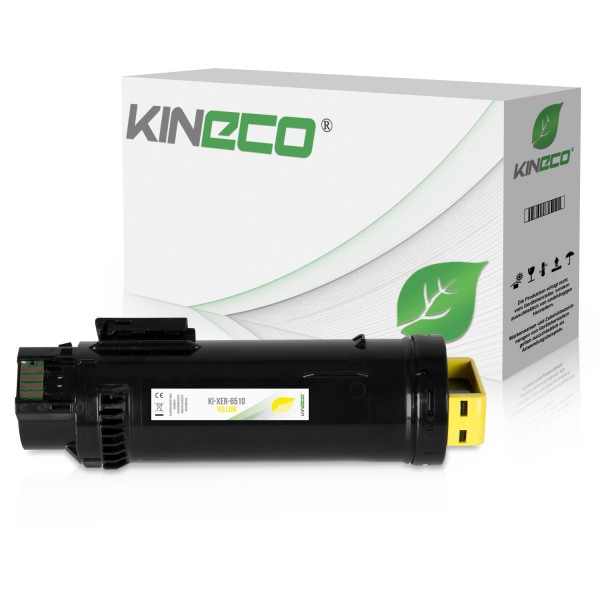 Toner kompatibel zu Xerox Phaser 6510 106R03492 XL Yellow