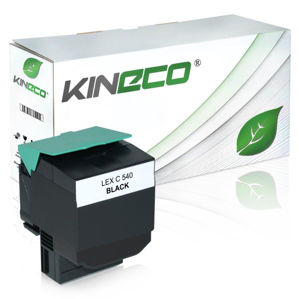 Kineco Toner kompatibel zu Lexmark C540 C540H2KG bk