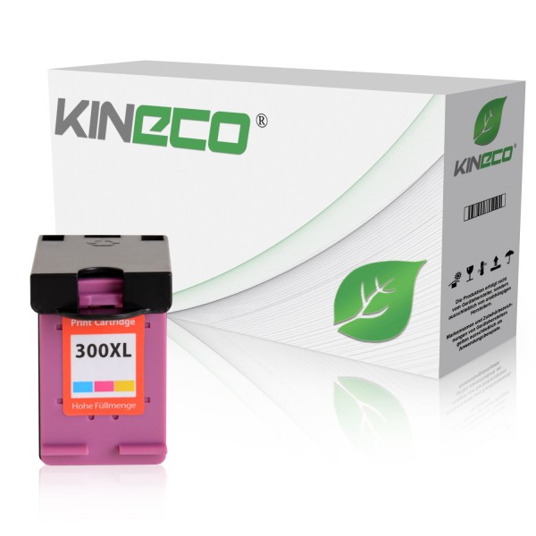 Tintenpatrone kompatibel zu HP 300X CC644EE XL Color
