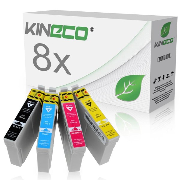 Kineco Multipack 8 Patronen Epson T2981-T2984 2-2