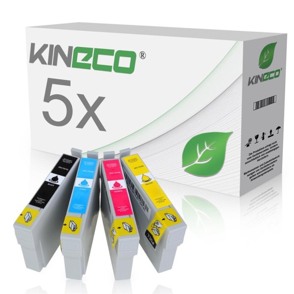 Kineco Multipack 5 Patronen Epson T1811-14XL