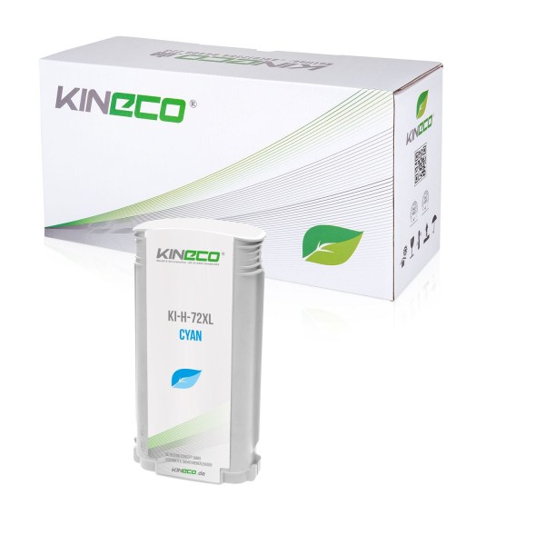Tintenpatrone kompatibel zu HP 72 C9371A XL Cyan