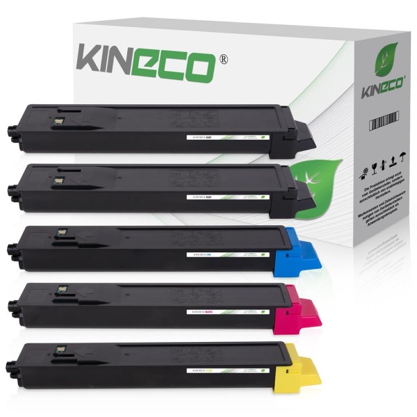 Kineco Multipack 5 Toner für Kyocera TK-8115 2-1-1-1
