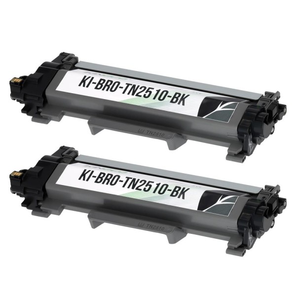 Kineco Multipack Set 2 Toner Brother TN2510 bk KKI8219