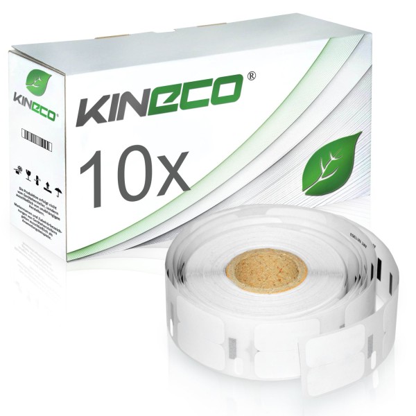 10 Etiketten Dymo 11353 S0722530 13x25mm