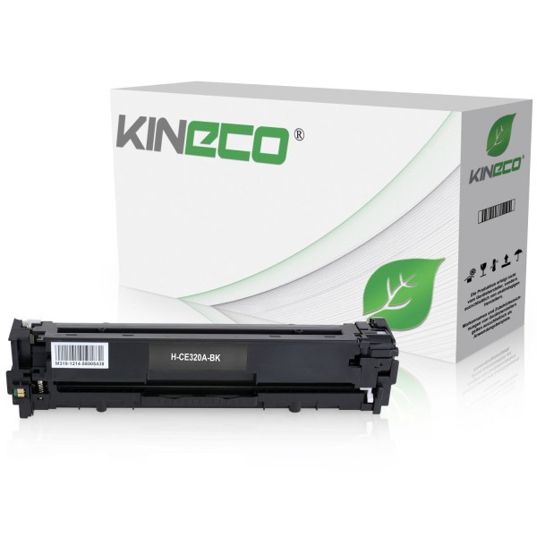 Toner kompatibel zu HP 128A CE320A XL Schwarz